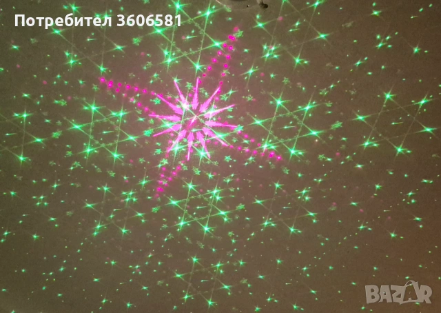 DJ Disco Laser за партита с вградена презареждаща се акумулаторна батерия и ефект според звука, снимка 16 - Друга електроника - 48420593