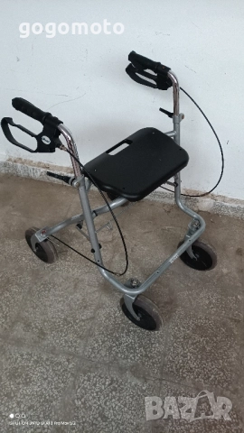 Ролатор, проходилка, инвалидна количка, патерици, канадка, бастун , снимка 6 - Инвалидни колички - 51445691