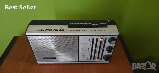 Радио Сокол 308, снимка 2 - Радиокасетофони, транзистори - 49625350