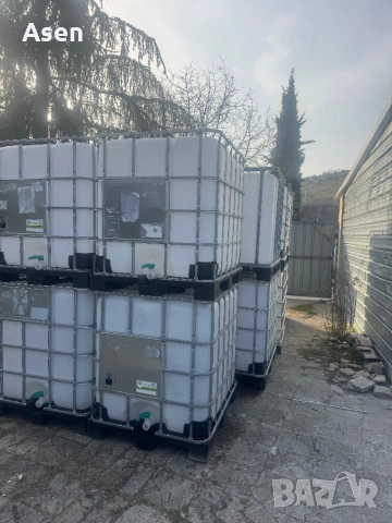 Бидон 1000л 1 тон за напояване , снимка 2 - Напояване - 27811725