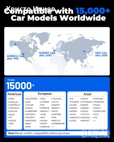Автодиагностика Topdon ArtiLink 400 OBD обд OBD2 диагностичен инструмент диагностика, снимка 8 - Аксесоари и консумативи - 54276205