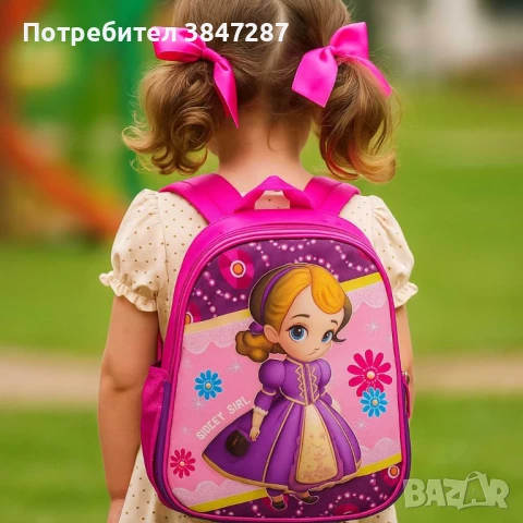 Детски ранички с цветни герои – стил и удобство за училище и игри, снимка 5 - Раници - 51213092