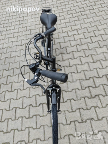 SPRINT Алуминиев велосипед 26" Velotec CITY черен, снимка 6 - Велосипеди - 53918344