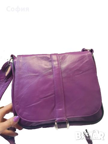 Луксозна дамска чанта от естествена кожа - за дамата, която се стреми към перфектния аксесоар, снимка 2 - Чанти - 45286175