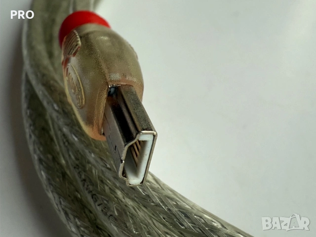 LINDY USB кабел – Тип Mini-A към Mini-B (2 метра) професионален НОВ, снимка 5 - Друга електроника - 53332545