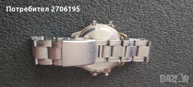 Мъжки часовник Citizen C 480-314751 K с дигитален алармен механизъм WR 100, хронограф, снимка 8 - Мъжки - 51316879