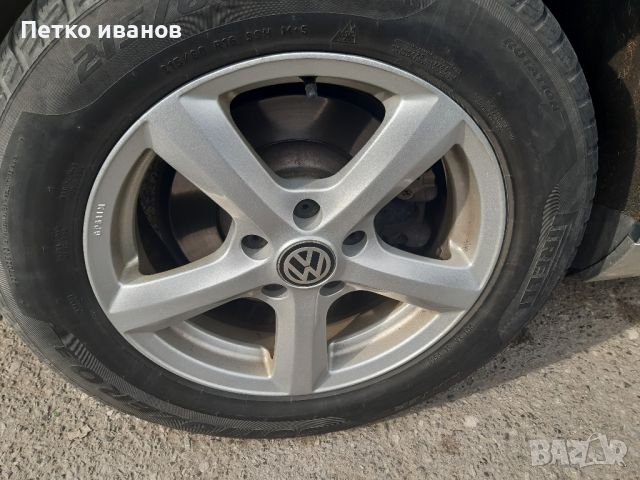 джанти 16 цола с 215/60/16 зимни гуми , снимка 4 - Гуми и джанти - 46499611