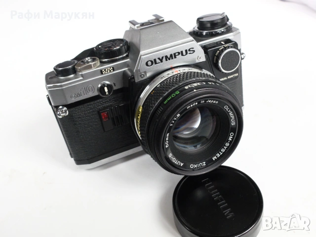 Много функционалната филмова камера "ОLYMPUS OM-10" с адаптер