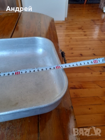 Стара алуминиева тава,тепсия #17, снимка 5 - Антикварни и старинни предмети - 51945514