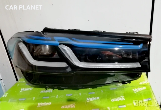 Фар Фарове за БМВ Г30 Г31 Лазер / BMW G30 G31 Laser Black Line Lci., снимка 2 - Части - 54243542