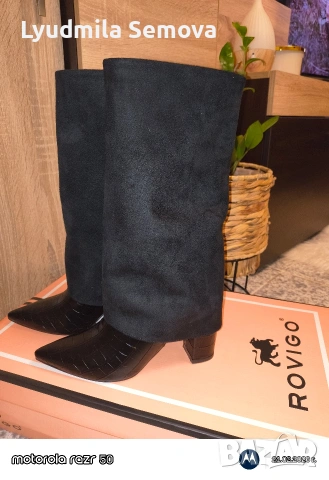 Дамски ботуши , снимка 3 - Дамски ботуши - 53584082