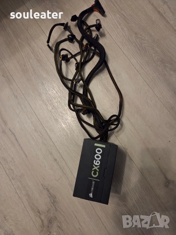 Corsair CX600 PSU Захранване, снимка 4 - Захранвания и кутии - 52755070