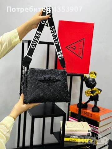  Guess дамска чанта, снимка 4 - Чанти - 53984340