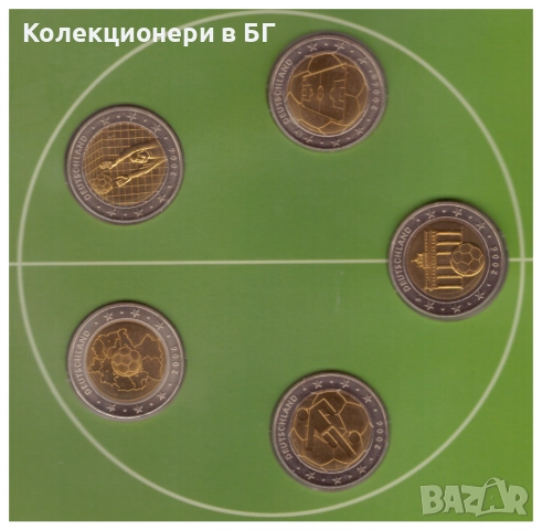 СЕТ С ПЕТ ГЕРМАНСКИ !ПРОБНИ! ЕВРОМОНЕТИ И ПЛАКЕТ /виж описанието/, снимка 4 - Нумизматика и бонистика - 52805986