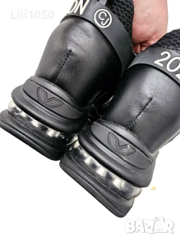 Дамски маратонки с платформа черни- НОВИ, снимка 8 - Маратонки - 50362211