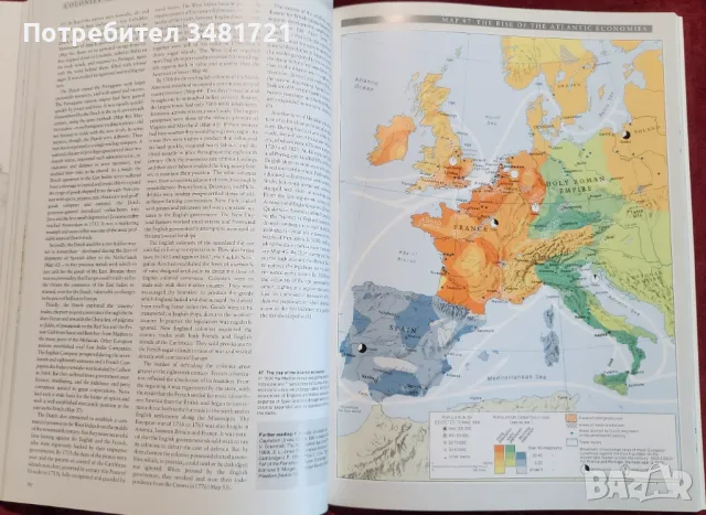 Голям атлас на световната история / Atlas of World History, снимка 12 - Енциклопедии, справочници - 48775718