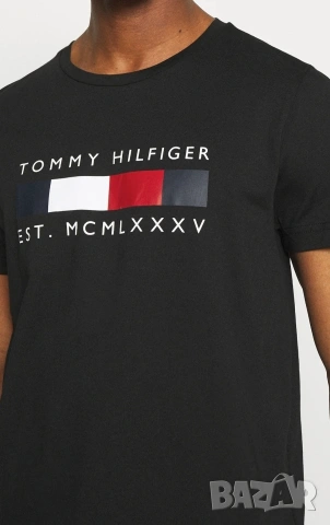 TOMMY HILFIGER Мъжка тениска-размер М, снимка 6 - Тениски - 53994661