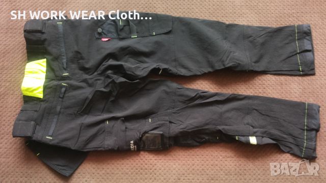 STRAKOFA Work Stretch Trouser + Holster Pocket размер 48 - M / 32 еластичен работен панталон W4-173, снимка 4 - Панталони - 46105363