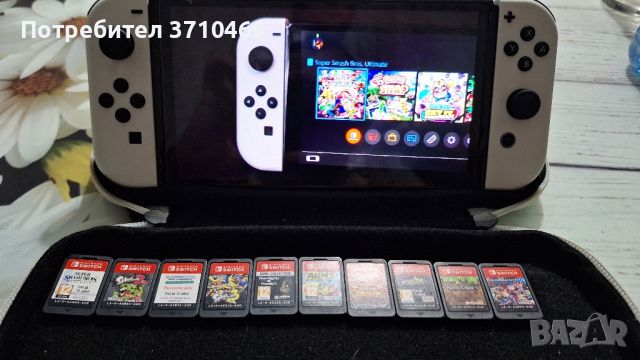 Nintendo Switch OLED , снимка 10 - Nintendo конзоли - 46540529