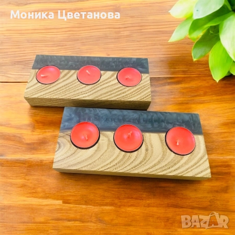 Свещник , снимка 3 - Декорация за дома - 49740806