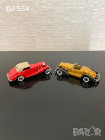 Vintage Hot Wheels:MERCEDES 540K 1982 + Auburn 852 - 1978 GOLD , снимка 8 - Коли, камиони, мотори, писти - 46787871