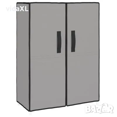 vidaXL Шкаф за обувки, сив, 60x28x90 см, плаT(SKU:337262), снимка 1 - Шкафове - 48678142