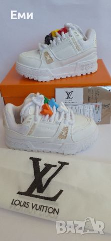 Louis Vutton Trainers дамски мъжки маратонки , снимка 7 - Маратонки - 46729130