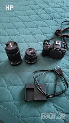 фотоапарат Canon EOS R50 + обектив Canon RF-S 18-45mm + обектив Canon RF-S 55-210mm f/5-7.1 IS STM, снимка 5 - Фотоапарати - 52646321