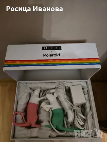 Seletti and Polaroid- нощна лампа, снимка 3 - Настолни лампи - 50060598