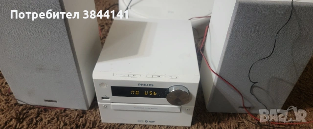 Philips micro system BTM2312, снимка 2 - Аудиосистеми - 53965550