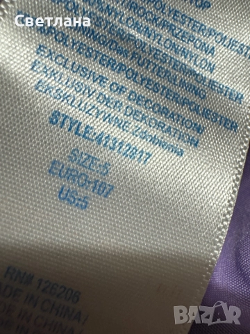 Рокля. Хамелион ( лилаво-синьо-розов) 3 години., снимка 5 - Детски рокли и поли - 51870429