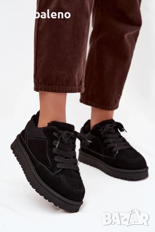 Дамски маратонки с подплата от пух Cyrissa, 3цвята , снимка 8 - Маратонки - 52347106