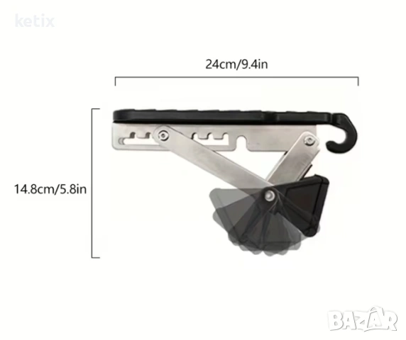 Многофункционална автомобилна стълба, снимка 4 - Аксесоари и консумативи - 53520842