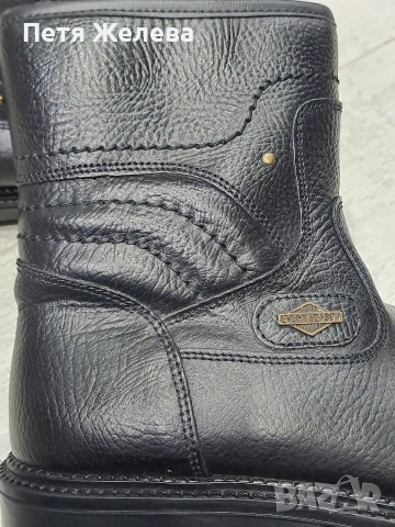 Мъжки италиански ботуши EVERY SEASON (естествена кожа)- N40, снимка 8 - Мъжки ботуши - 53154917