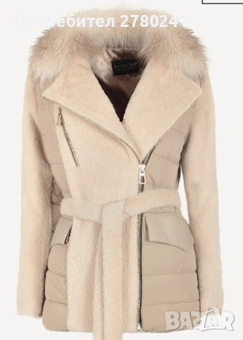 Дамско палто алпака, снимка 1