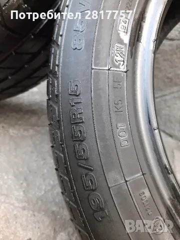 4 броя летни гуми 195/55/15 Dunlop, снимка 9 - Гуми и джанти - 50306270