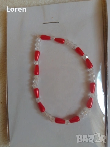 Ново!Гривни за Св.Валентин баба Марта , снимка 7 - Гривни - 48911300