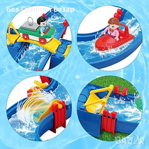 Нов Детски Воден Парк VATOS Сглобяем Комплект 50 Части Игра детска играчка, снимка 5 - Други - 45352340