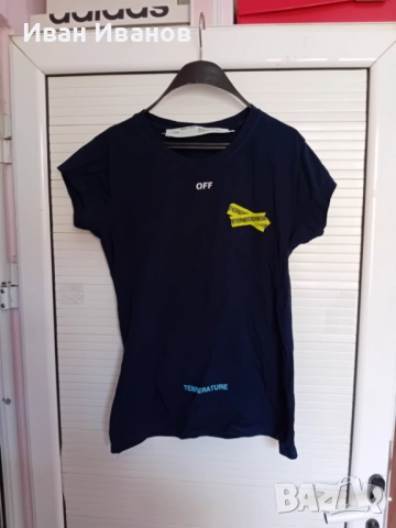 Оригинална тениска Off-White, снимка 8 - Тениски - 51656243