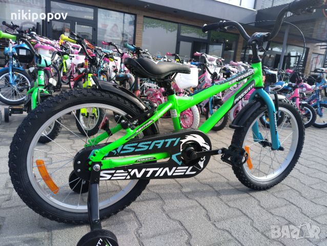 PASSATI Алуминиев велосипед 18" SENTINEL зелен, снимка 5 - Велосипеди - 45489871