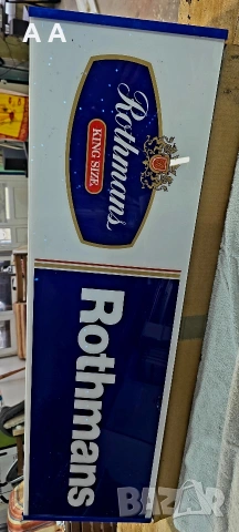 Rothmans светеща рекламна табела цигари