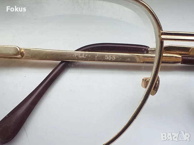 Оргинални луксозни диоптрични очила с позлата 24К, снимка 4 - Антикварни и старинни предмети - 53491064