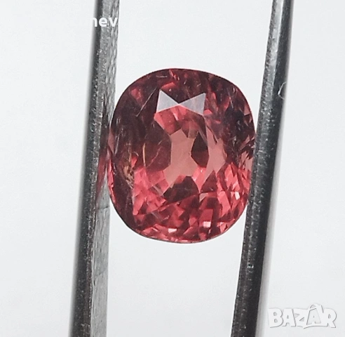 Рядък 2.49кт естествен ненагряван Падпараджа шпинел от Мианмар! Сертифициран! Нов!, снимка 6 - Други - 53649383