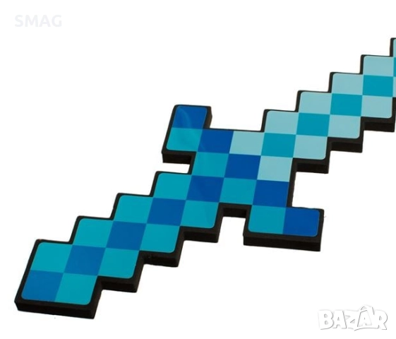 Меч от екструдирана пяна – син/черен, 60 см_1247509, снимка 2 - Други - 52095955