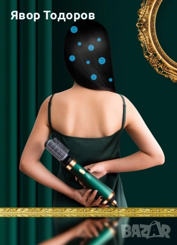 Сешоар с три накрайника, 3 степени на мощност, , снимка 6 - Аксесоари за коса - 53922466