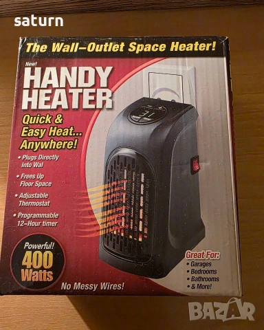 мини преносима вентилаторна печка духалка , снимка 2 - Отоплителни печки - 53169982