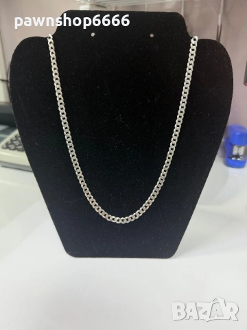 Сребърен синджир 925 проба , снимка 3 - Колиета, медальони, синджири - 54026773