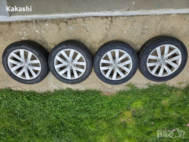 17 5x112 оригинални с нови гуми VW Passat Arteon, снимка 1 - Гуми и джанти - 45854993