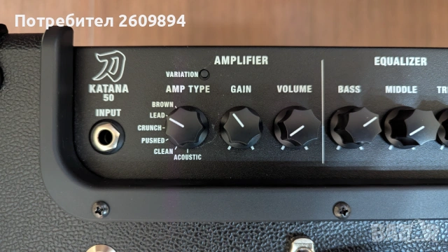 BOSS Katana Gen3 50 китарно кубе, снимка 4 - Други - 53978037