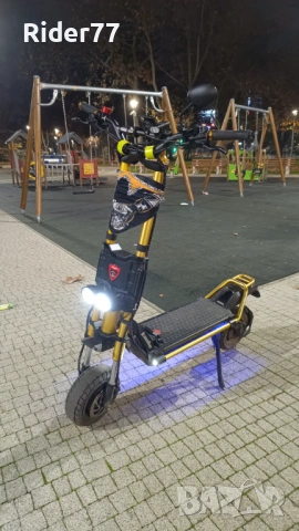 Kaabo Wolf King GTR 13Kw 72V/35AH Мощна тротинетка 120км/ч, снимка 8 - Други спортове - 53396684